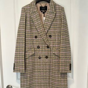 J.CREW DOUBLE-BREASTED TOPCOAT